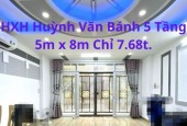 Bán Nhà 5 Tầng 40m2 Ngang 5m HXH Huỳnh Văn Bánh Nhỉnh Dưới 7.5 Tỷ.